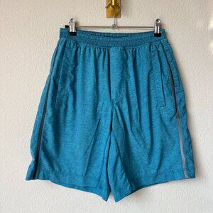 Lululemon Teal Blue 9" Pace Breakers Shorts